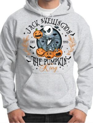 Pre-Order Pumpkin King| Premium Hooded Sweatshirt| Ash