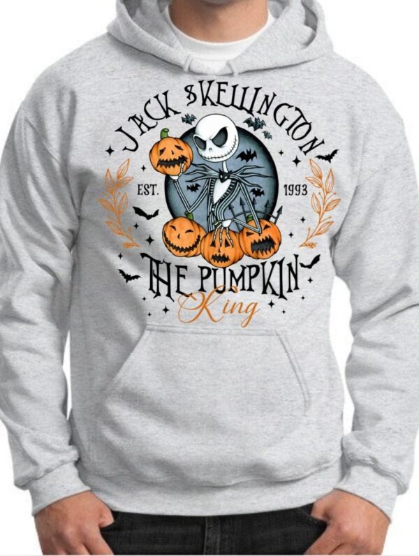 Pre-Order Pumpkin King| Premium Hooded Sweatshirt| Ash