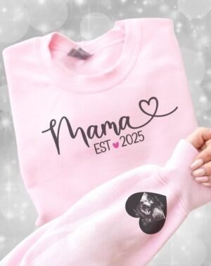 Custom Ultrasound Mama| Crewneck Sweatshirt