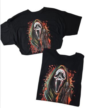 Pre-Order Ghostface| Gildan Tee| Black