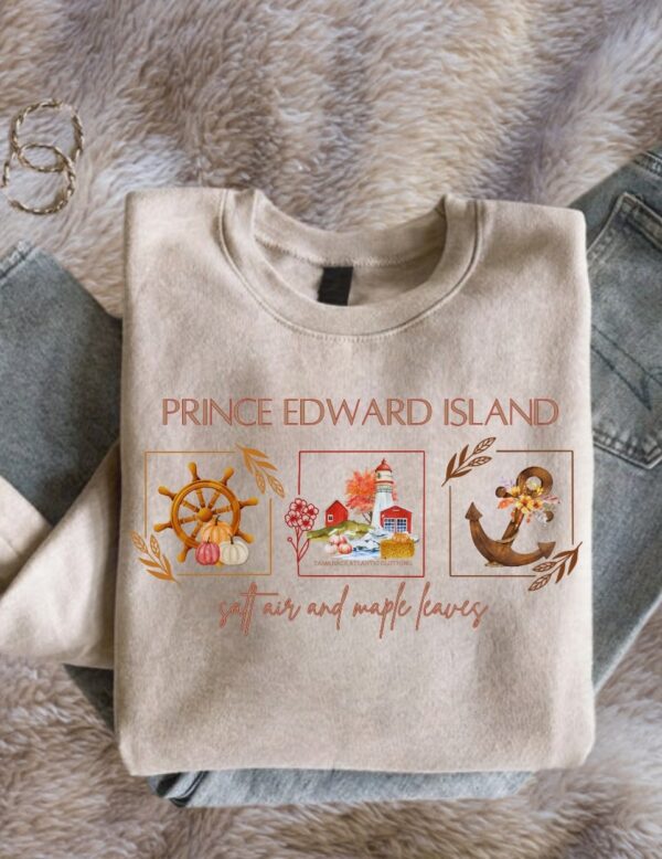 Pre-Order Prince Edward Island Fall| Crewneck Sweatshirt| Sand - Image 1