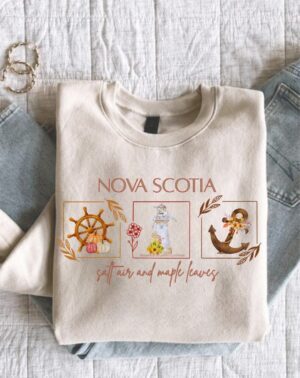 Pre-Order Nova Scotia Fall| Crewneck Sweatshirt| Sand
