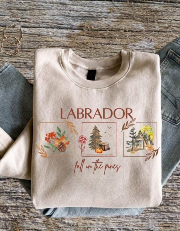 Pre-Order Labrador Fall| Crewneck Sweatshirt| Sand - Image 1