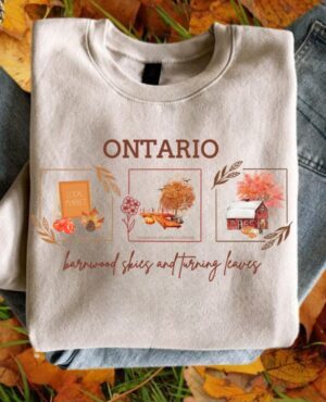 Pre-Order Ontario Fall| Crewneck Sweatshirt| Sand