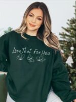 I Love That For You Comfort Crewneck - Image 2