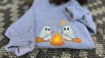 Campfire Ghosties Youth Crewneck - Image 4