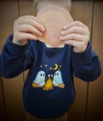 Campfire Ghosties Youth Crewneck - Image 2