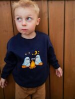 Campfire Ghosties Youth Crewneck - Image 6