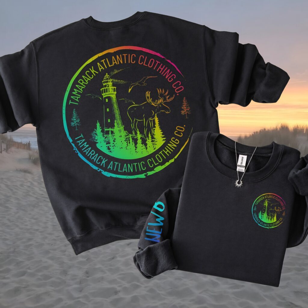 Provincial Coastal Lighthouse Colormix Comfort Crewneck