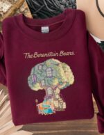 vintage berenstain bears treehouse crewneck sweatshirt