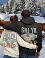 Skeleton Ski Lodge Comfort Sweatshirt - Image 5