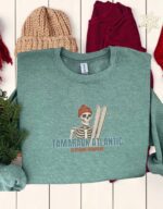 Skeleton Ski Lodge Comfort Sweatshirt - Image 3