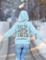 Skeleton Ski Lodge Comfort Sweatshirt - Image 8