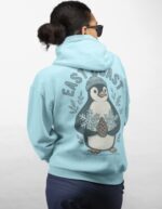 Snowy Coast Penguin Comfort Sweatshirt - Image 2