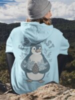 Snowy Coast Penguin Comfort Sweatshirt