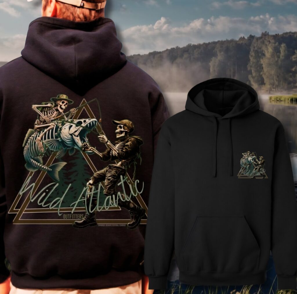 Wild Angler Skeletal Comfort Hoodie