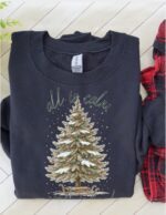 All is Calm Christmas Comfort Crewneck - Image 3