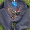 Tamarack Atlantic Clothing company duxk with christmas lights comfort collection crewneck sweatshirt