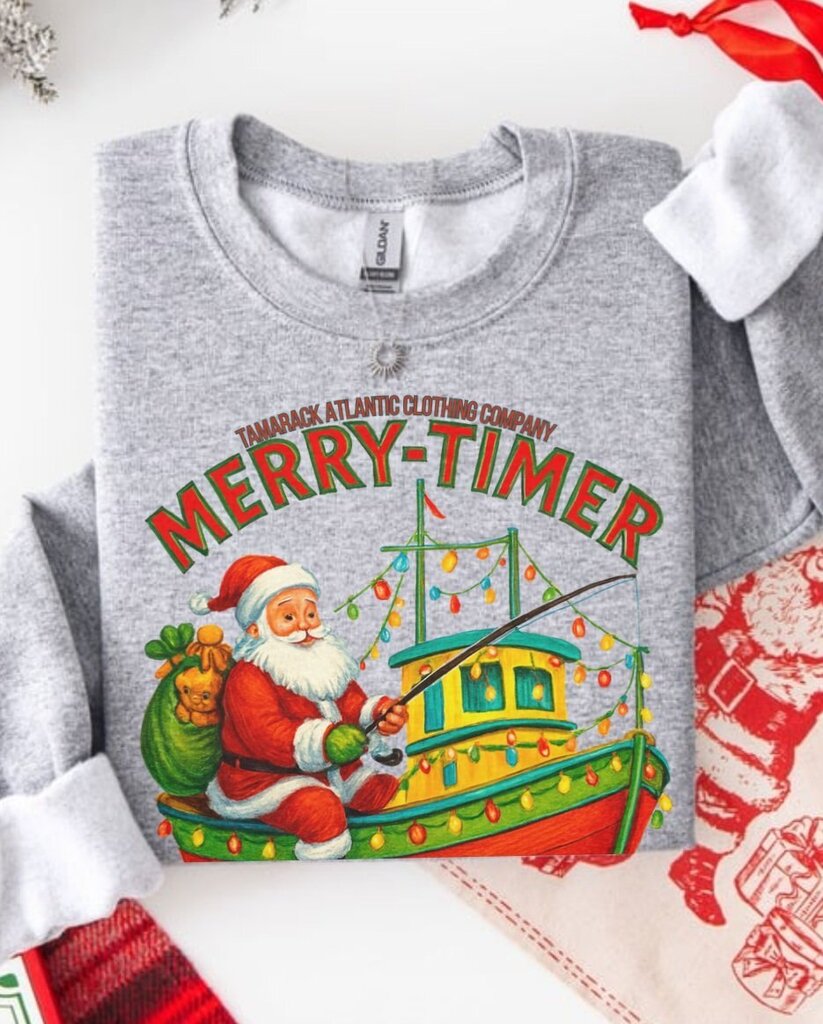 2025/10/1000121312-1.jpg Merry-Timer Fishing Boat Crewneck - Image 1