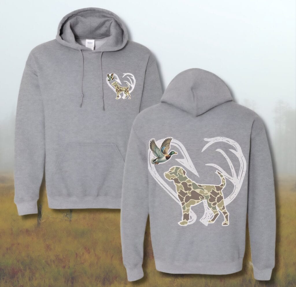 Heart N' Camo Comfort Hoodie