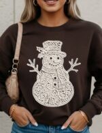 Lacy Snowman Crew