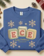 ECE Faux Crochet Crewneck - Image 3