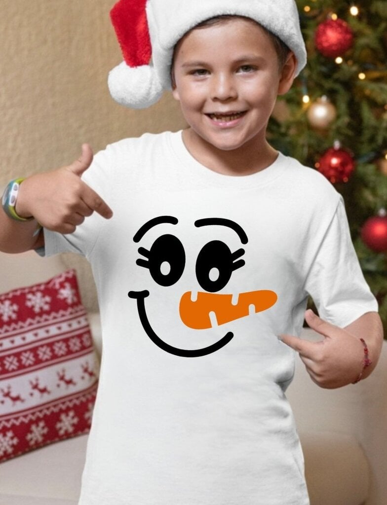 2025/11/1000121570.jpg Youth Cheeky Snowman Tee - Image 1