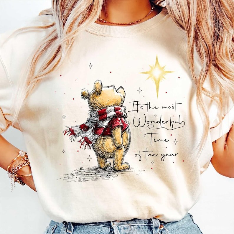 2025/11/1000121590-1.jpg Bear Christmas Tee - Image 1