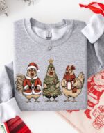 3 Wise Hens Comfort Crewneck