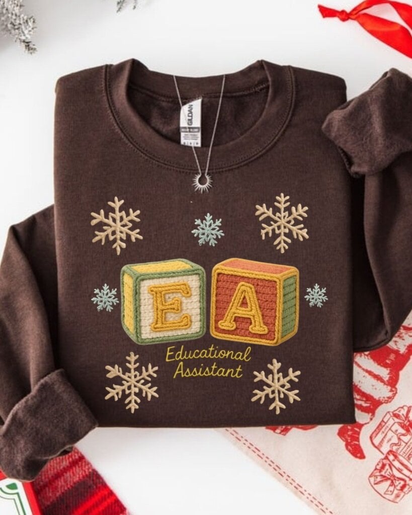 2025/11/1000121647.jpg EA Faux Crochet Crewneck - Image 1