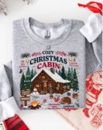 Cozy Christmas Cabin Comfort Crewneck