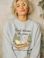 Read Between the Pines Comfort Crewneck - Image 2