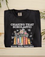 Nostalgic Bookfair Comfort Tee - Image 2