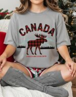 Canadian Plaid Comfort Tee - Image 2