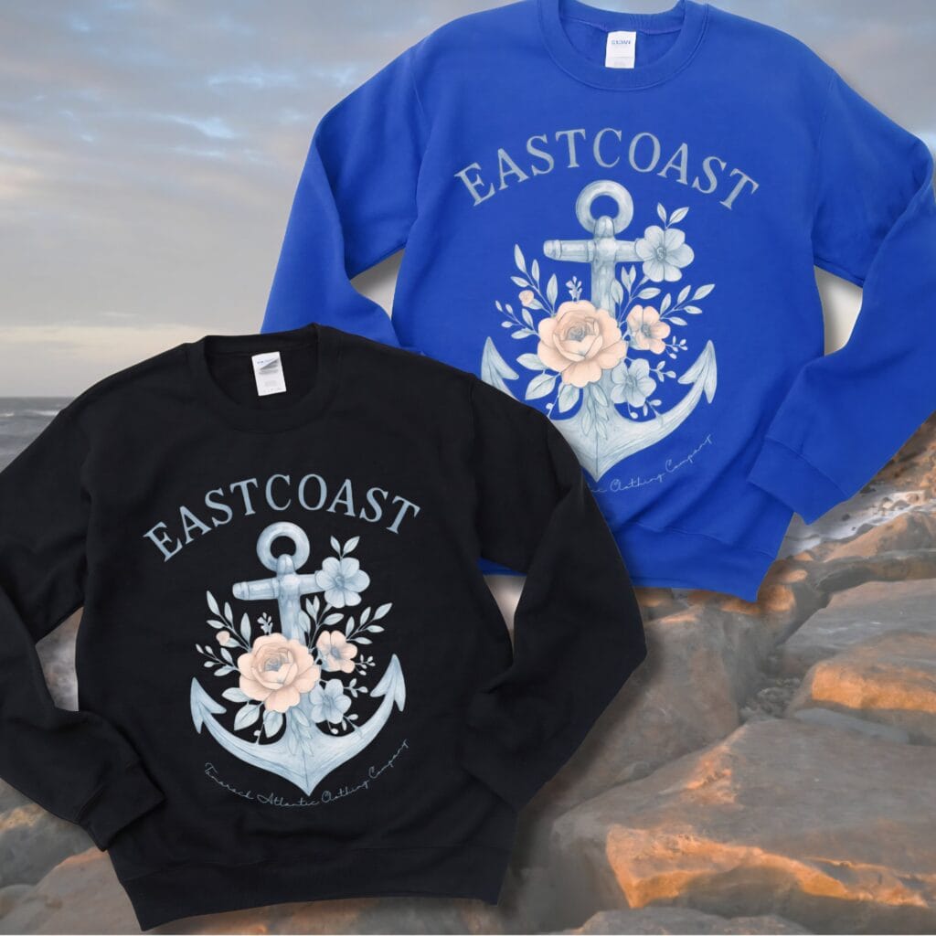 Coastal Anchor Comfort Crewneck