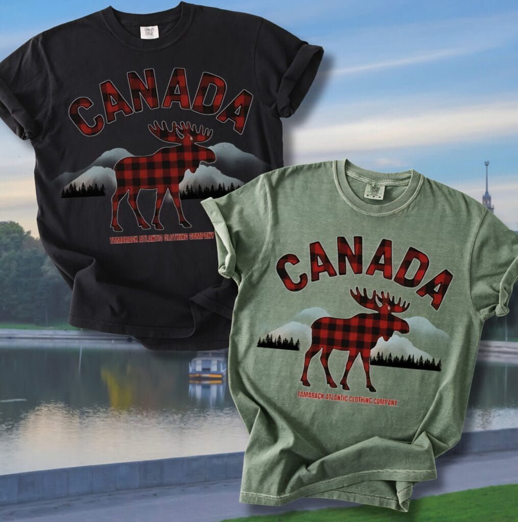 Canadian Plaid Comfort Tee