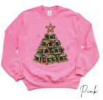 Christmas Lobster Pot Tree Comfort Crewneck - Image 6
