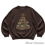 Christmas Lobster Pot Tree Comfort Crewneck - Image 7