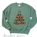 Christmas Lobster Pot Tree Comfort Crewneck - Image 9