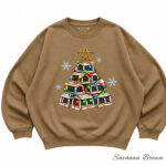 Christmas Lobster Pot Tree Comfort Crewneck - Image 2