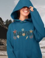 Maritime Sea Shells Comfort Hoodie