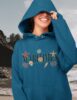 Maritime Sea Shells Comfort Hoodie