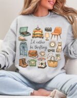 Thrifting Comfort Crewneck - Image 2