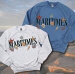 Maritime Sea Shell Comfort Crewneck