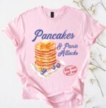 Pancakes Panic Attacks Value Tee - Image 2