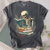 Skeleton Bookworm Comfort Tee