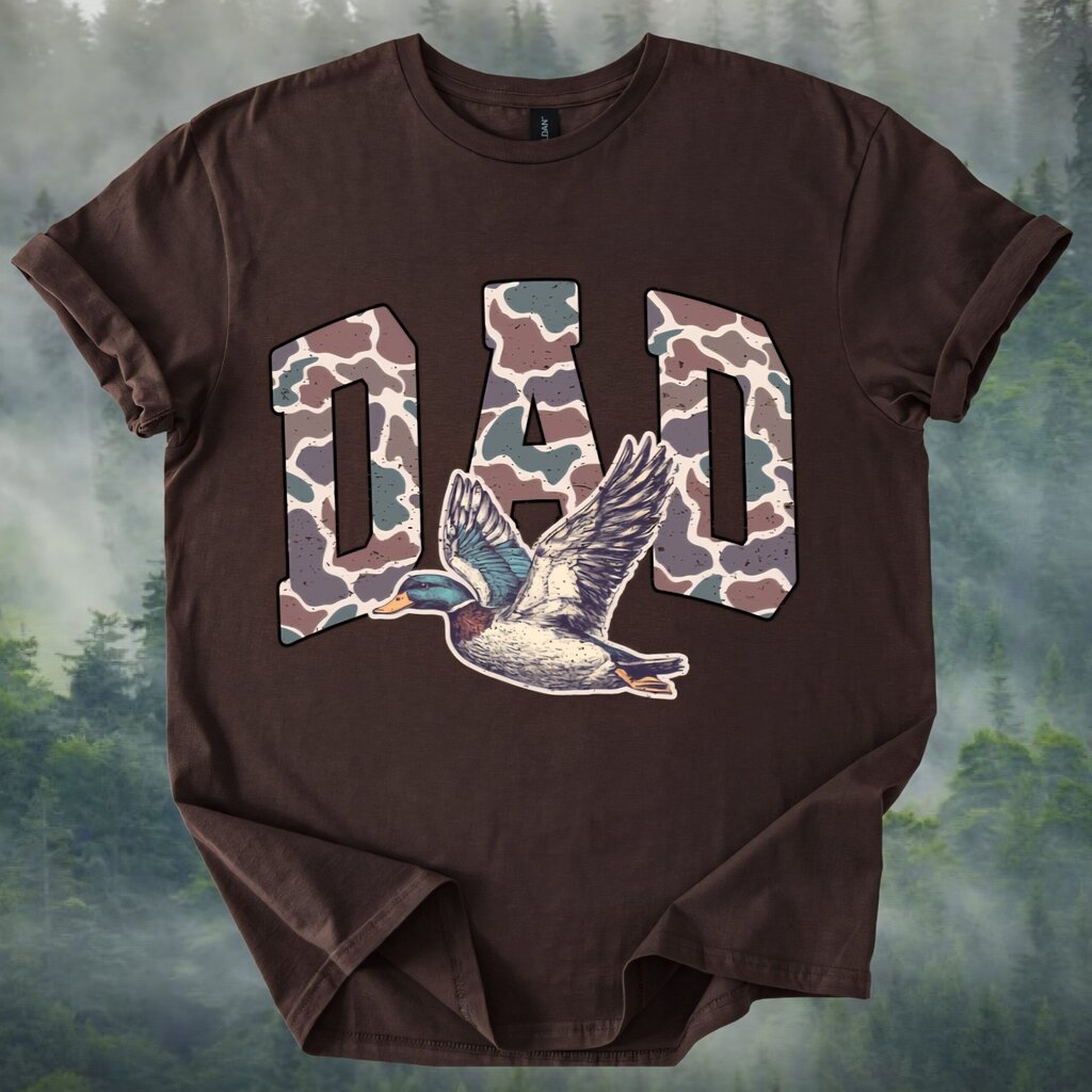 2026/01/1000128919-scaled.jpg Dad Duck Hunting Value Tee - Image 1