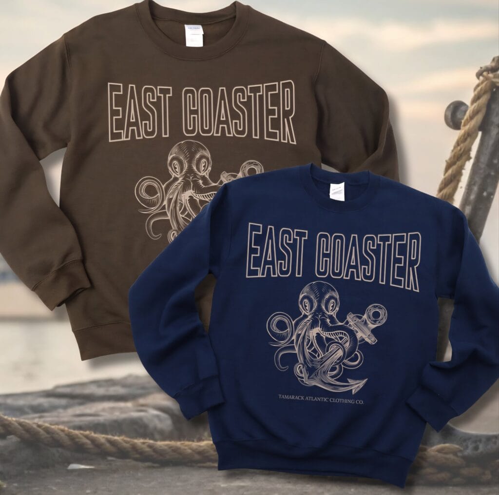Coastal Kraken Comfort Crewneck