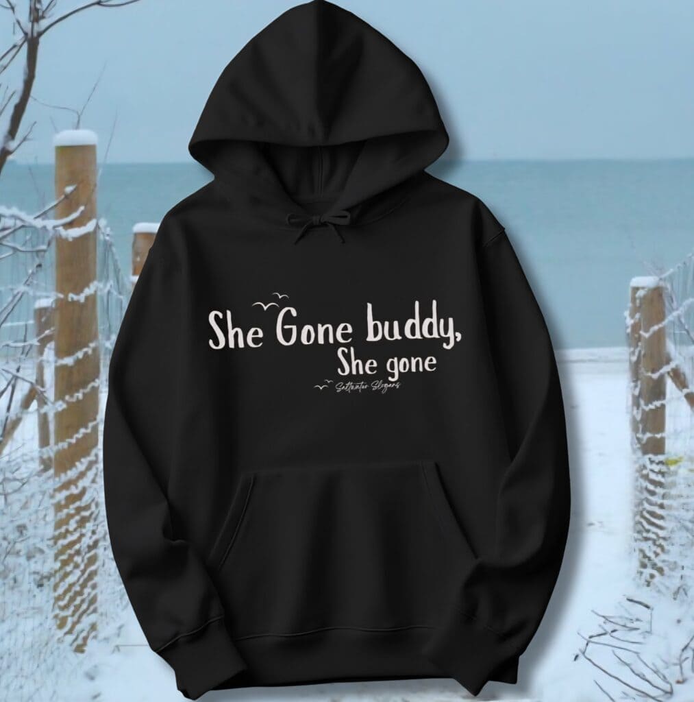 She Gone Comfort Hoodie