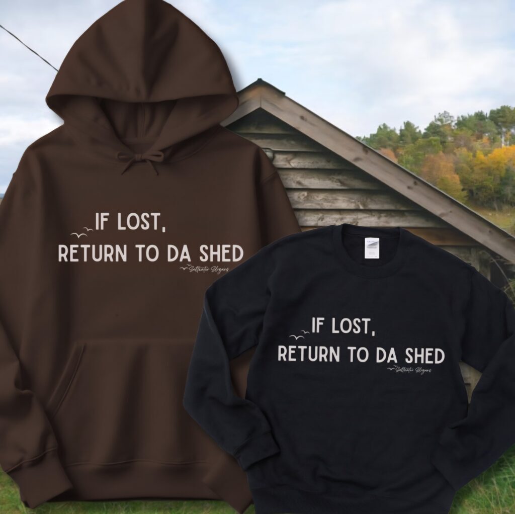 Return To Shed Comfort Sweatshirt